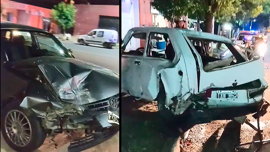 Conductor alcoholizado impacto sobre vehículo estacionado