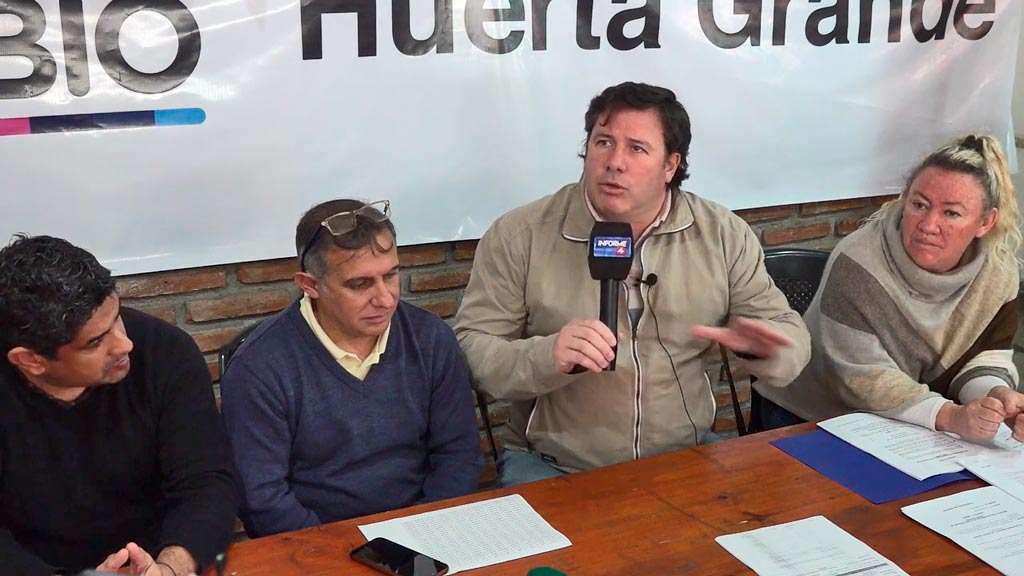 Huerta Grande: gobierno electo denuncia excesos