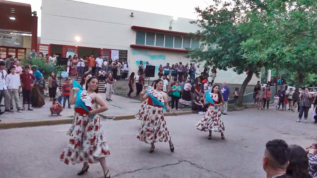 IPET 200: celebración del día de la tradición en Huerta Grande