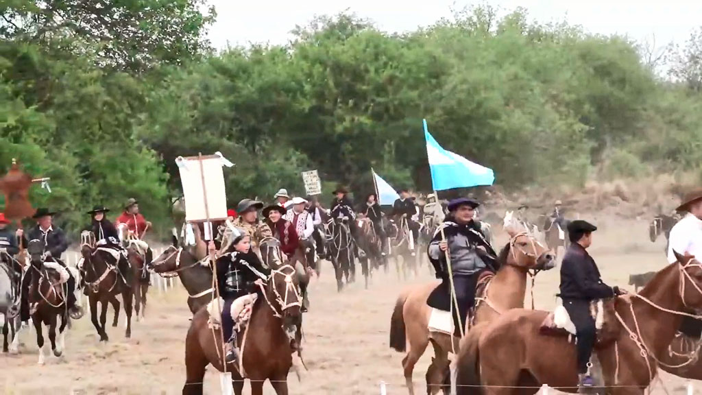 4to Festival de agrupaciones gauchas en Valle Hermoso