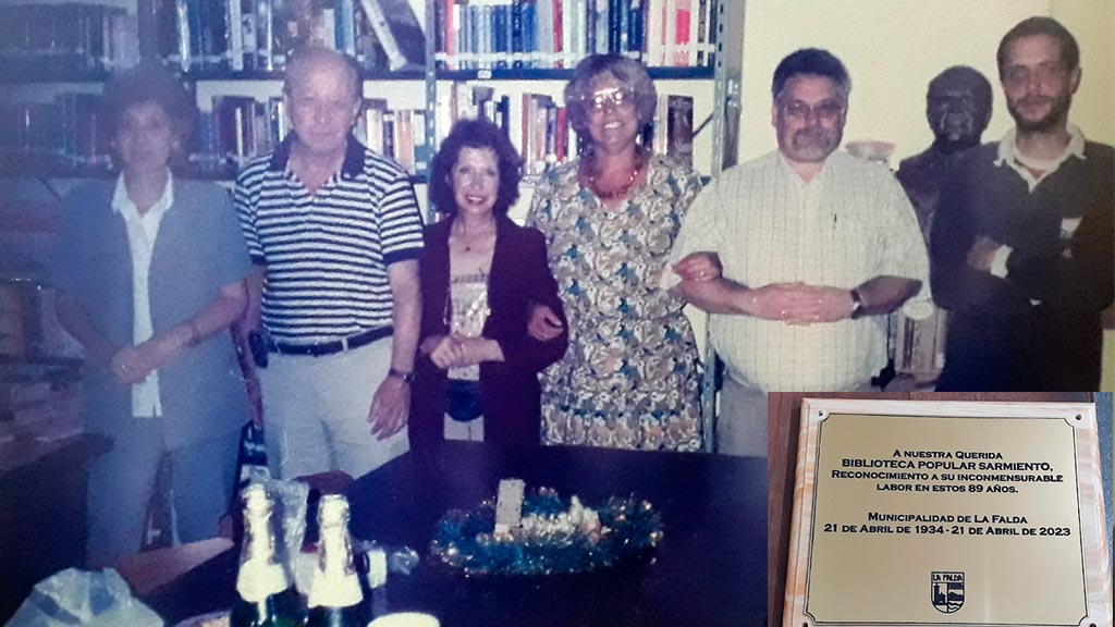 Junta municipal: evento en  aniversario de biblioteca Sarmiento 