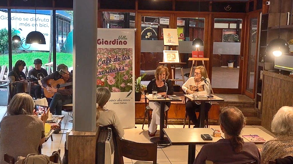 Cafe de los escritores: pasión literaria en el abril de Giardino