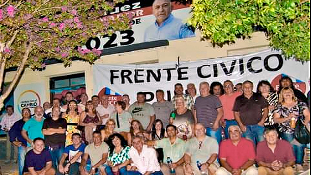 El Frente Cívico inauguró su sede en la localidad de Huerta Grande
