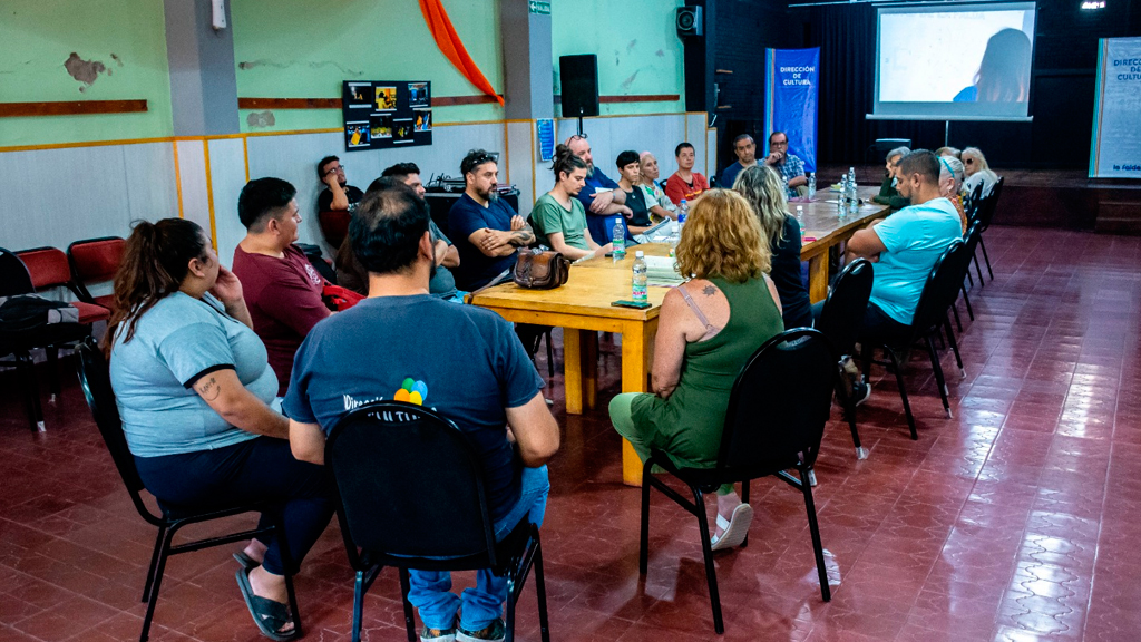 Avances y proyecciones del foro de artistas de la ciudad de La Falda