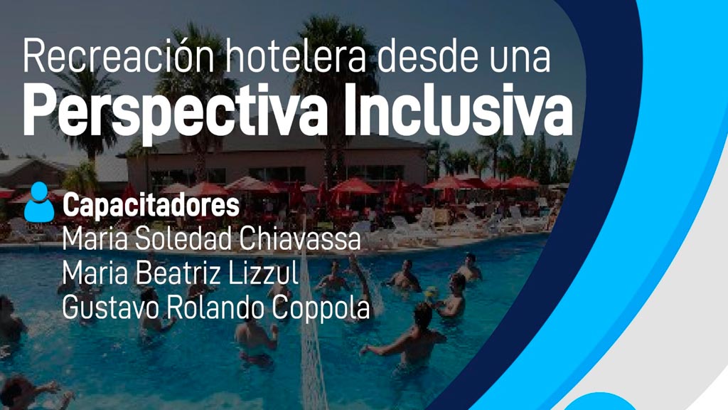 La Falda: Curso de Recreación Hotelera con perspectiva inclusiva