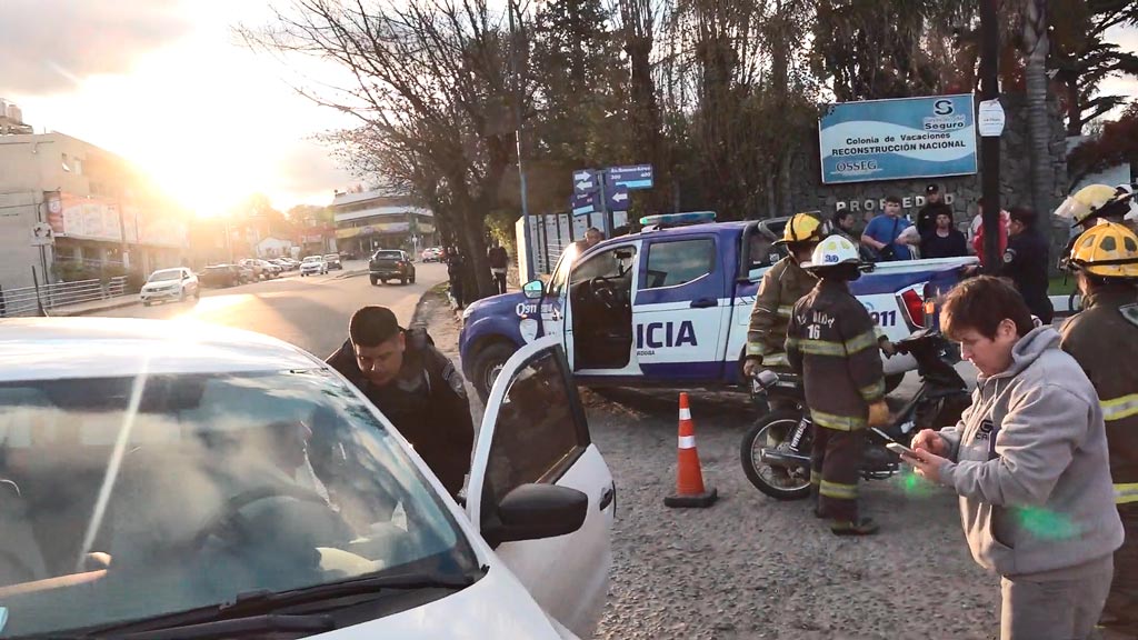 Accidente moto-auto: aumenta la estadística por transgresión vial