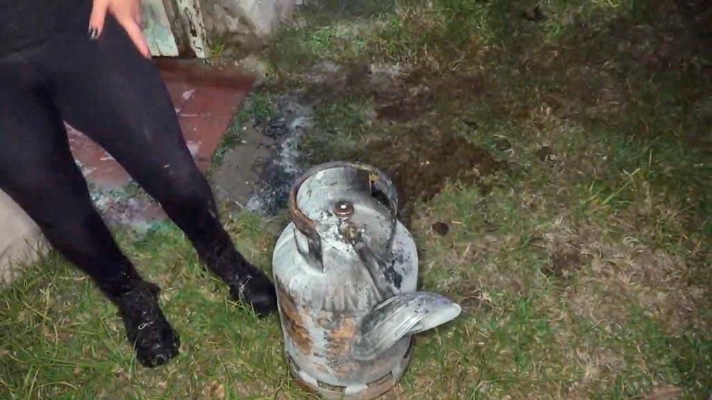 Huerta Grande: vecinos impidieron incendio por una garrafa