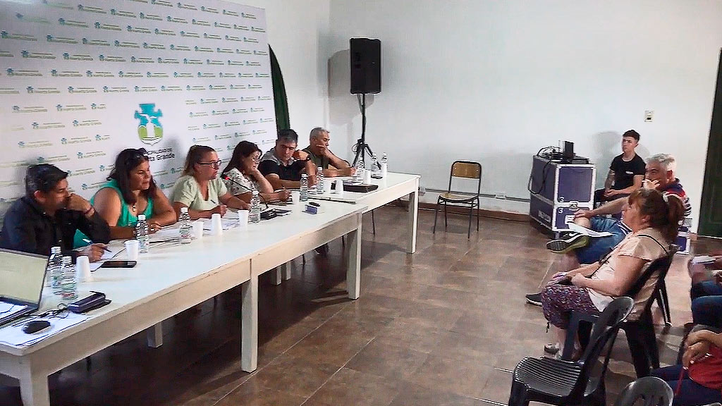 Audiencia pública en Huerta Grande: presupuesto y tarifaria 2023