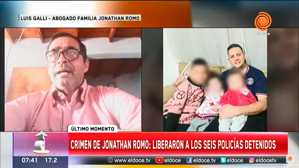 Caso Jonathan Romo: liberaron a los seis policías detenidos por el crimen