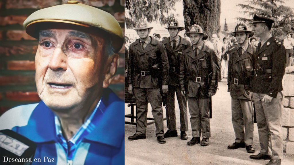 Falleció uno de los fundadores del cuartel bomberil de La Falda