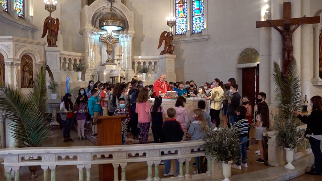 Parroquia Santísimo Sacramento: convocada vivencia en Domingo de Ramos