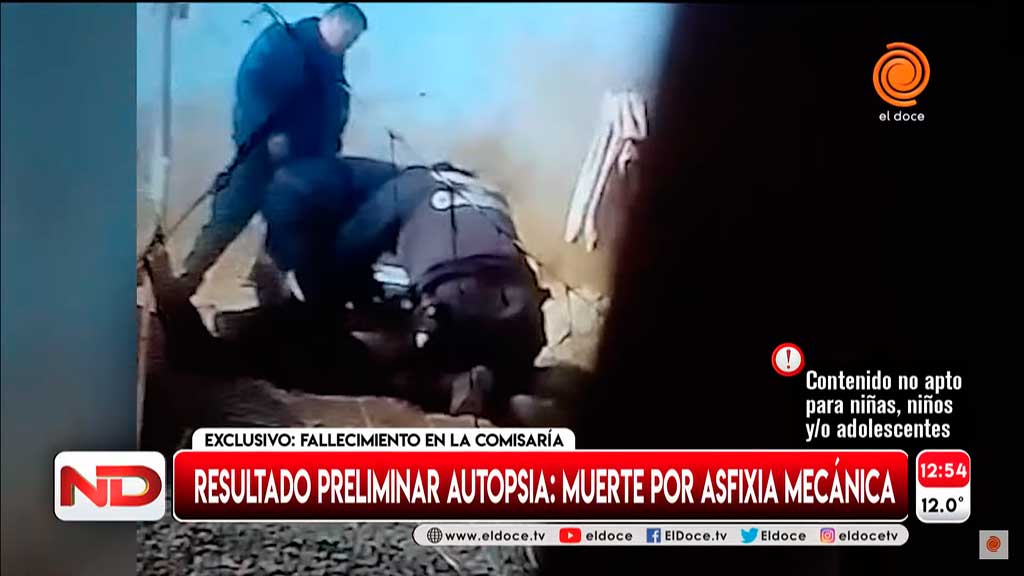 Detuvieron a seis policías por la muerte en la comisaría de La Falda