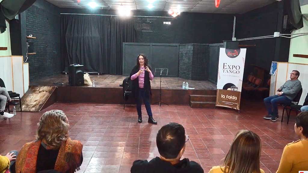 Expo Tango: taller de canto a cargo de Marisa Santos