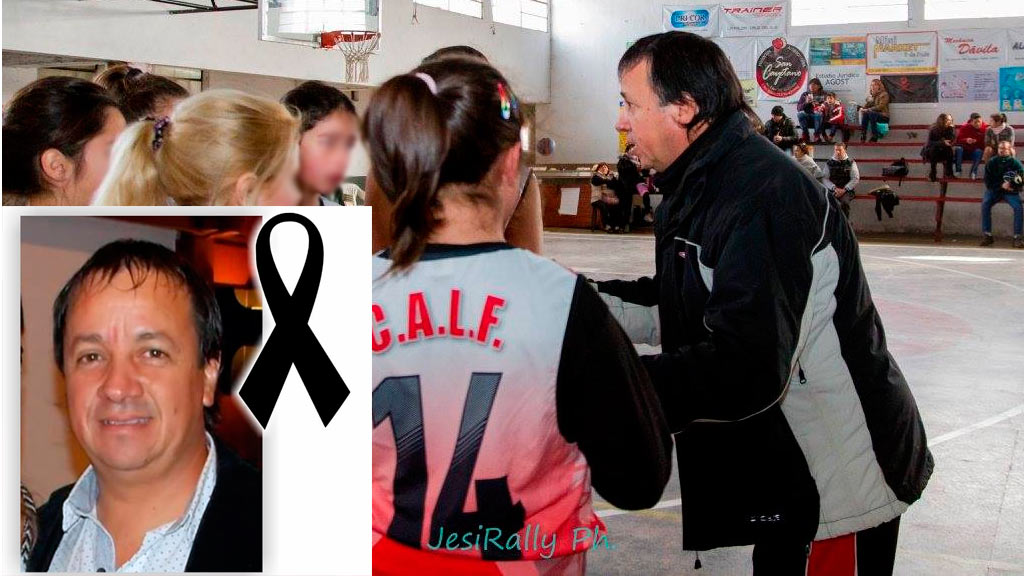 A los 54 años falleció el entrenador de básquet femenino del CALF