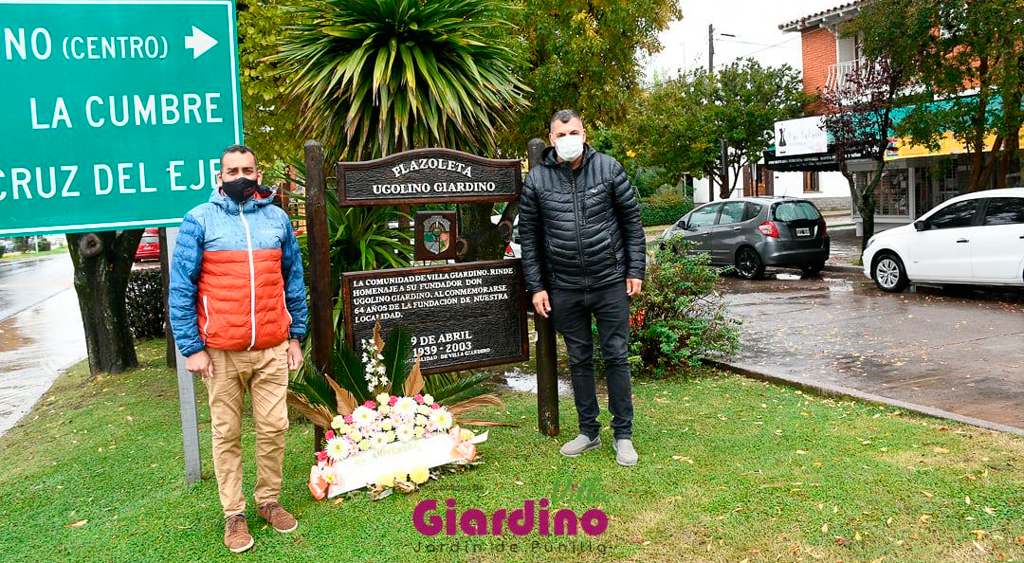 Saludo del intendente Ferreyra por 82 Aniversario de Villa Giardino