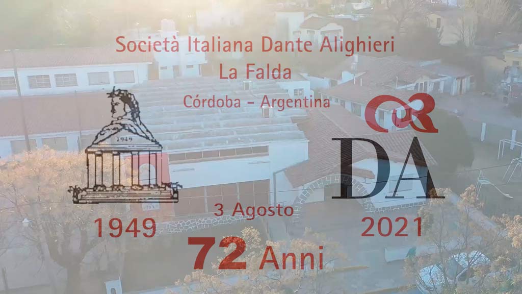 72 aniversario de la Sociedad Dante Alighieri de La Falda