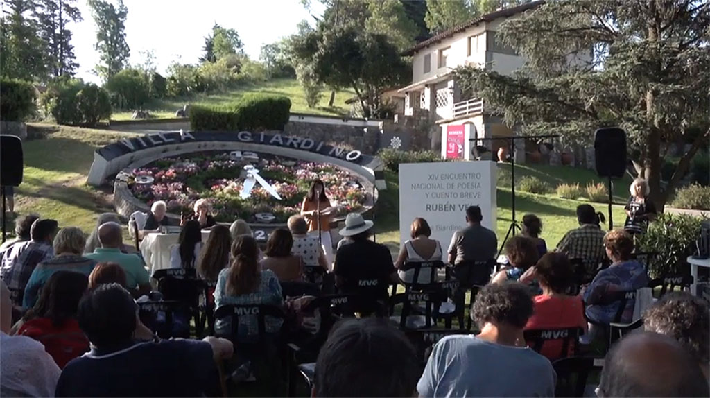 Otra mágica tarde en el encuentro de poetas 2020 Rubén Vela