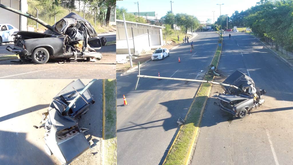 Joven fallece en grave accidente en ingreso sur de La Falda