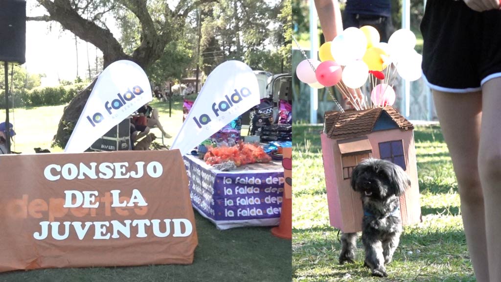 Mascotas recargadas en el Domingo Perruno del Paseo Trenkel