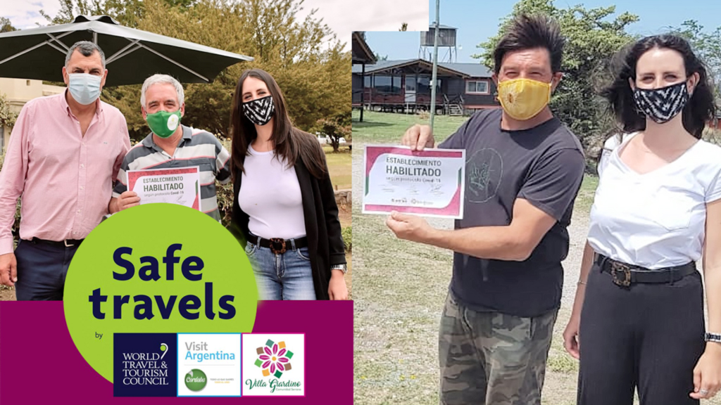 Safe Travels: certificación de Giardino como destino de seguridad sanitaria