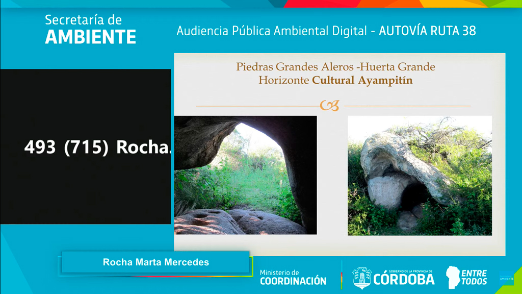 Audiencia Pública Ambiental Digital - Ruta 38 - Miércoles 05/05