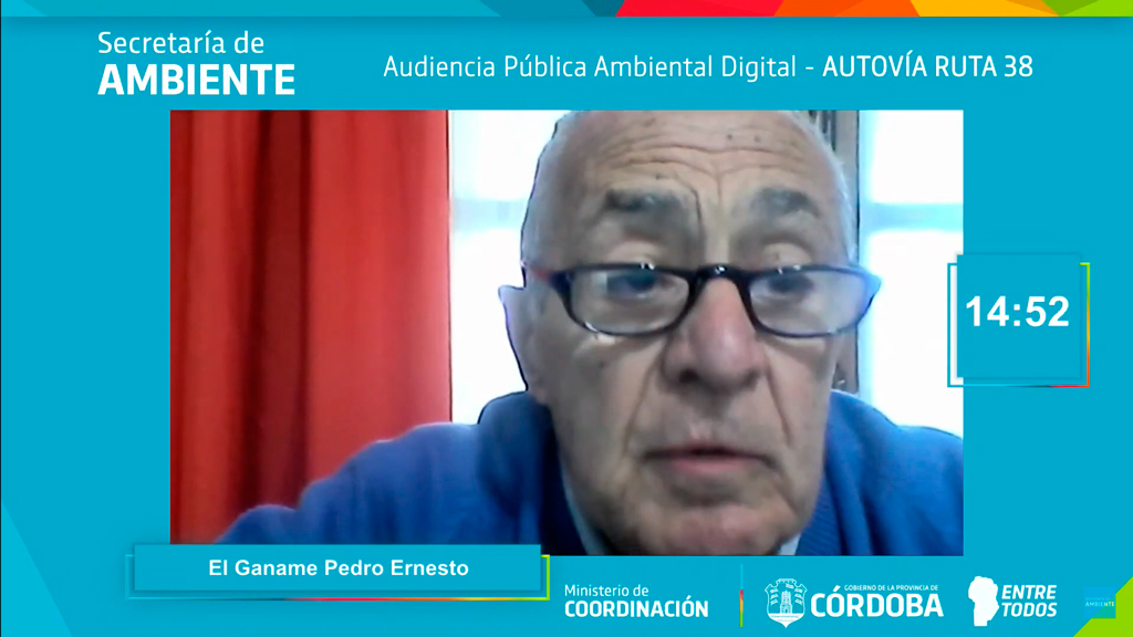 Audiencia Pública Ambiental Digital - Ruta 38 - Martes 11/05