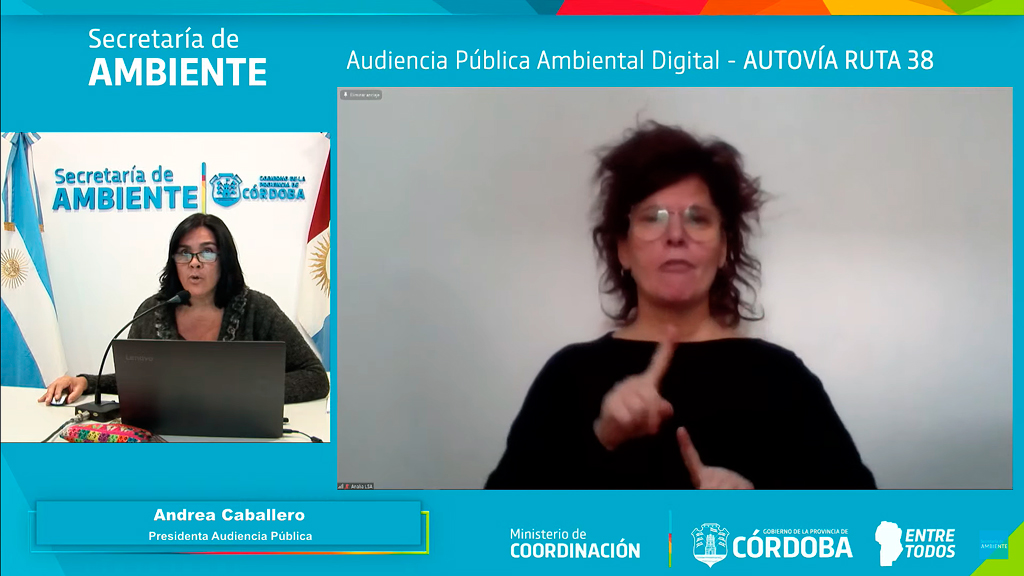 Audiencia Pública Ambiental Digital - Ruta 38 - Viernes 14/05