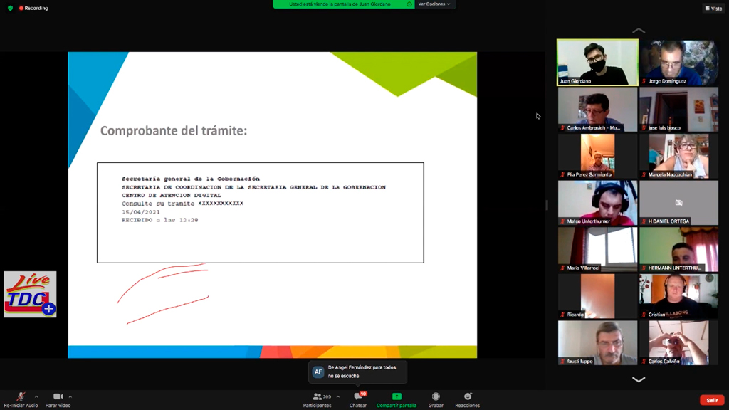 Bosque nativo: capacitación gubernamental virtual sobre trámites digitales