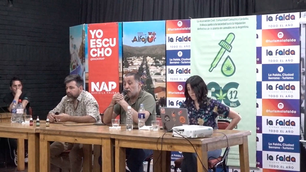 Comunidad de Cannabis medicinal de Córdoba brindó charla en La Falda