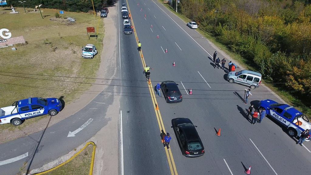 Endurecen controles de tránsito en los ingresos del centro de Punilla