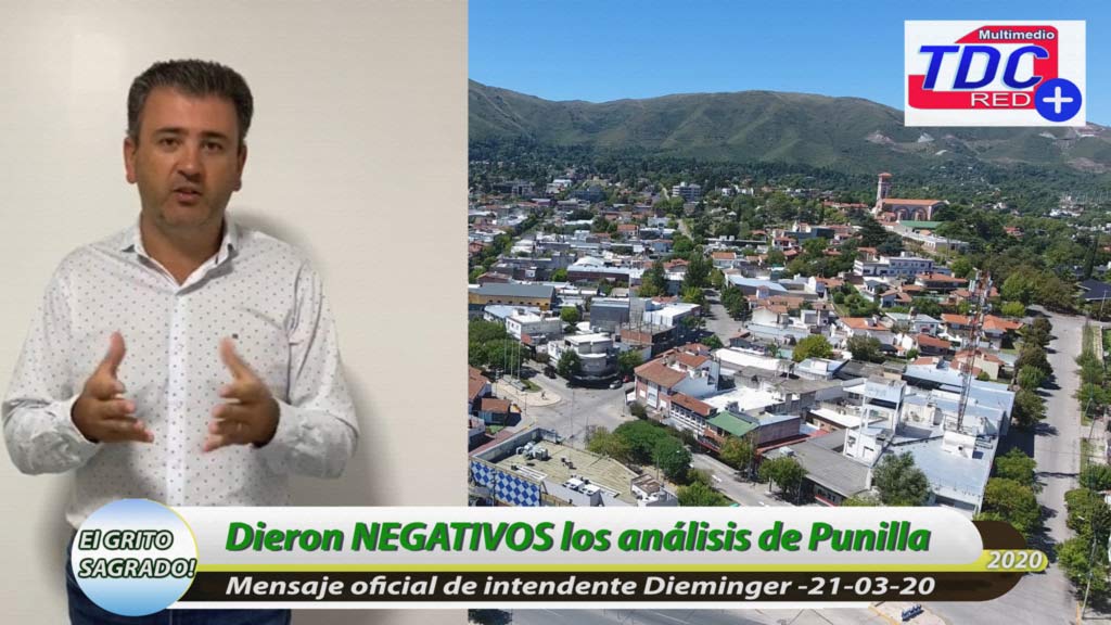 Dieminger confirmó como negativos los análisis de punilla