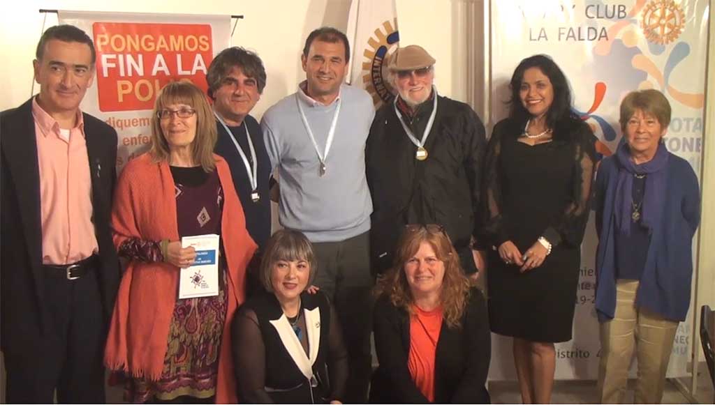 Entrega de premios del 27º Concurso literario de cuento breve del Rotary La Falda