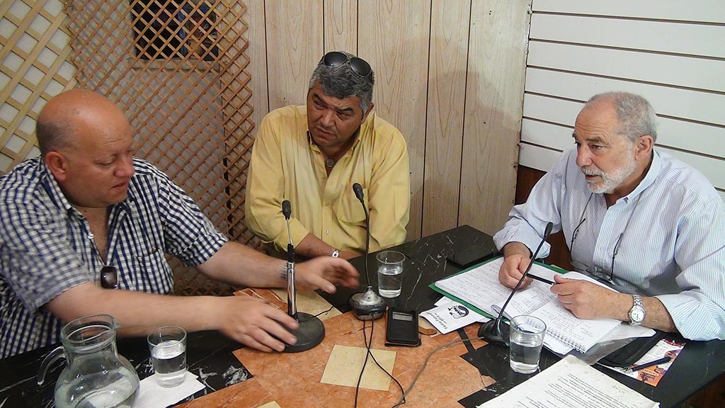 Huerta Grande, trabajadores en estado de Asamblea