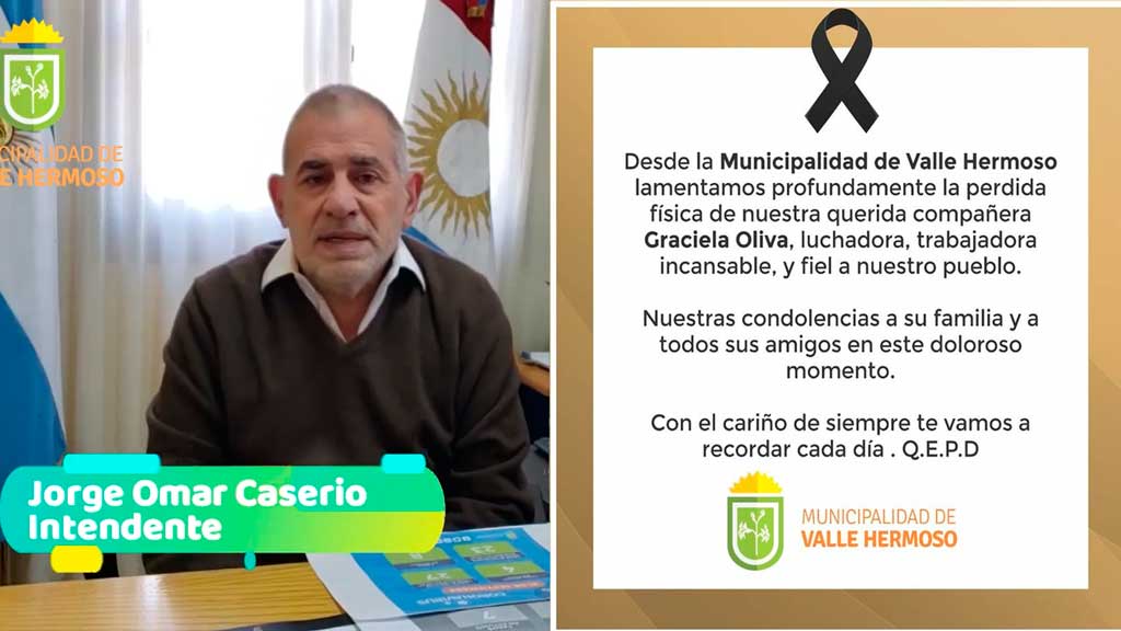 Caserio confirmó nuevo caso y deceso de empleada municipal
