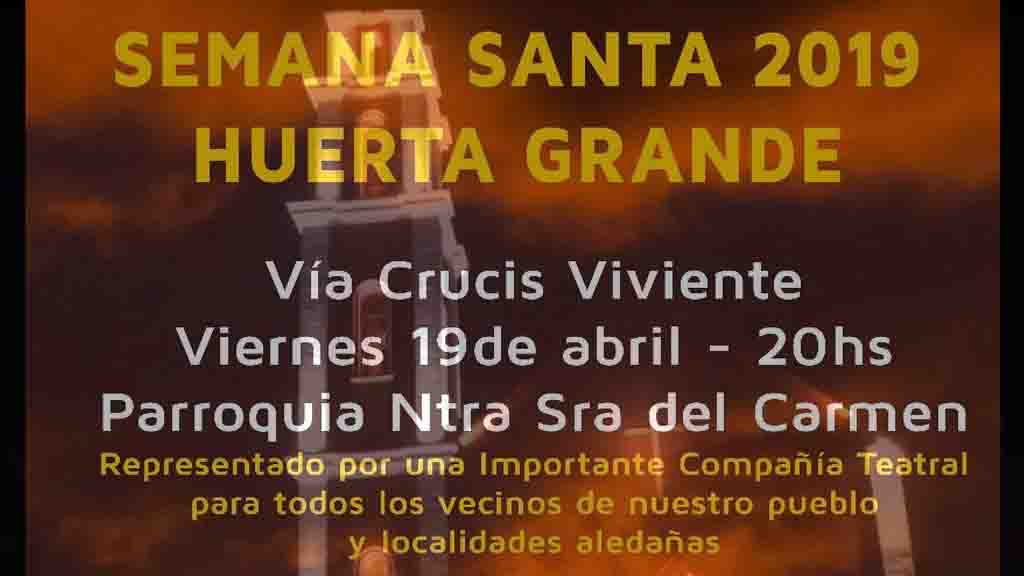 Pascuas en Huerta Grande, actividades litúrgicas y eventos