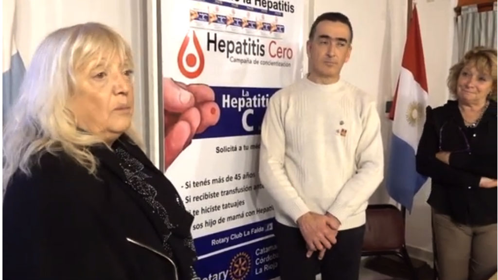 Del 20 al 28 de julio, Campaña Hepatitis C 2019 en La Falda