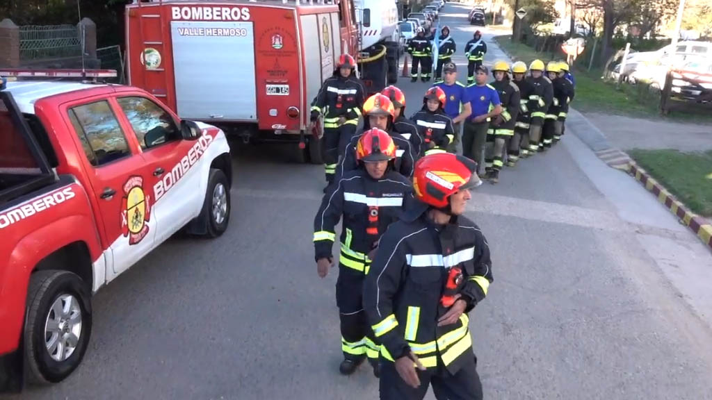 Los Bomberos Voluntarios de Valle Hermoso incorporaron una nueva unidad 0 km para operaciones de logística