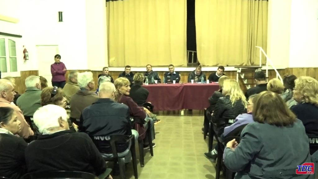 Villa Giardino- Debate de reunión de seguridad, reafirmó cuestionamiento al Poder Judicial 