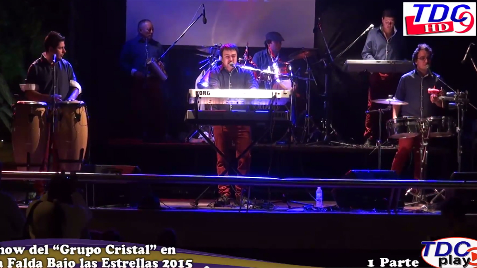 Show del “Grupo Cristal” en La Falda Bajo las Estrellas 2015
