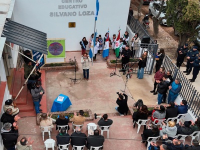 Villa Giardino: inauguraron nuevas aulas en la escuela Silvano Loza