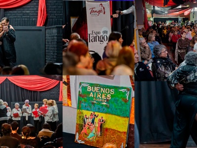 Expo Tango 2026: el talento local brilló en el salón Marechal 