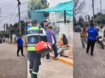 La Falda: dos motocicletas colisionaron en calle 25 de Mayo