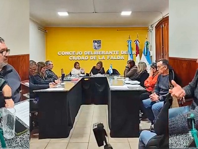Concejo Deliberante de La Falda: Patrimonio, ambiente y seguridad en el orden del día