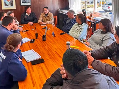 Huerta Grande puso en marcha un operativo preventivo ante alertas meteorológicas 