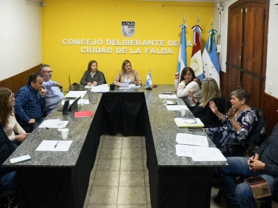 El Concejo de La Falda fijó postura ambiental y dio paso a nuevos proyectos 