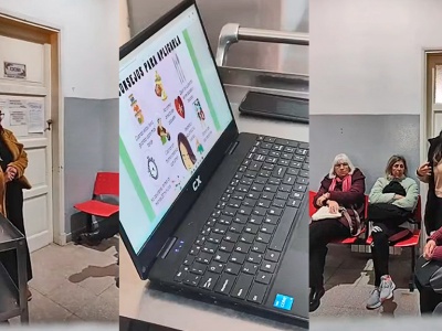 La Falda: se realizó un taller de alimentación consciente en el Hospital Municipal 