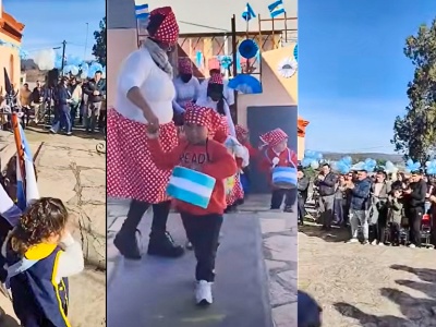 Huerta Grande celebró el Día de la Independencia en la Sala Cuna Nuestro Sueño