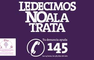 145: línea nacional, anónima y gratuita de asistencia a víctimas de trata