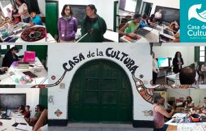Cursos en la Casa de la Cultura municipal de Huerta Grande