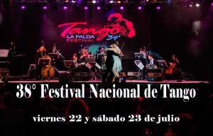 Grilla de noches de gala del 38° Festival Nacional de Tango